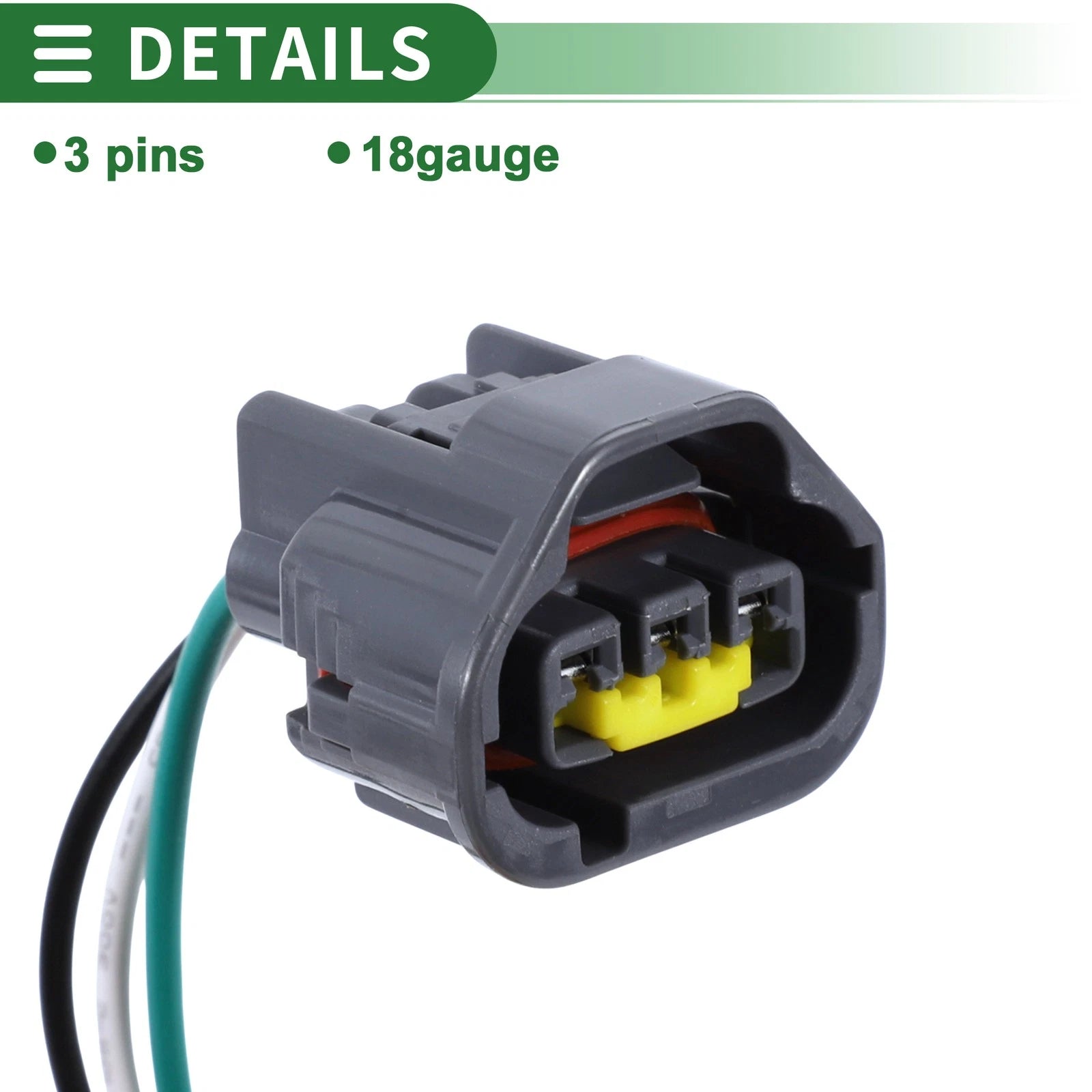 Set of 3 Pin Sensor Wiring Harnesses for Chrysler 300 (2005–2007) No. 5019962AA/S2099
