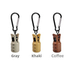 Set of 9 ABS Hook Protector Cases with 9 Carabiners for Fishing