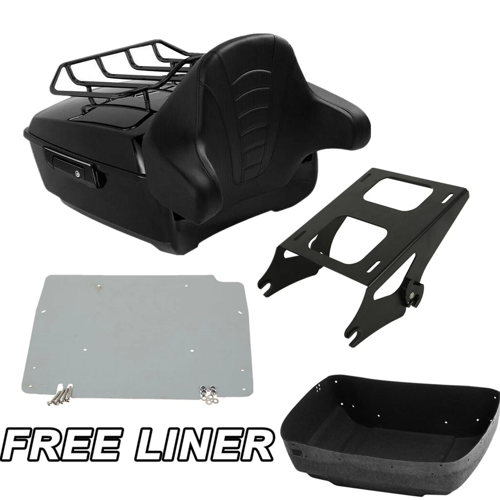 Trunk Backrest Mount Plate for Harley Touring Models (2014–2023)