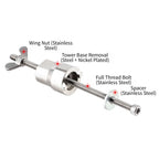 Freewheel Removal Tool for Mountain Road Bike (Nickel Plated, Rust Resistant)