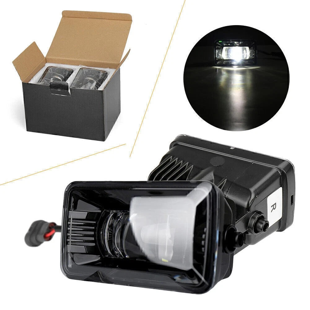 2X LED Fog Lights Lamp for Ford F150 (2015–2017) 2400 Lumens