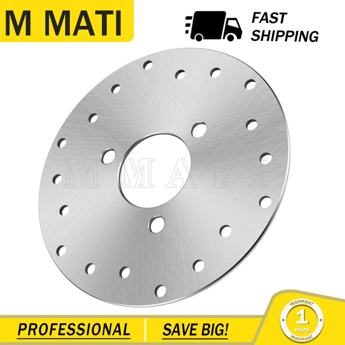Rear Brake Disc Rotor for Polaris Trail Boss 325 2001-2002, 330 2003-2004