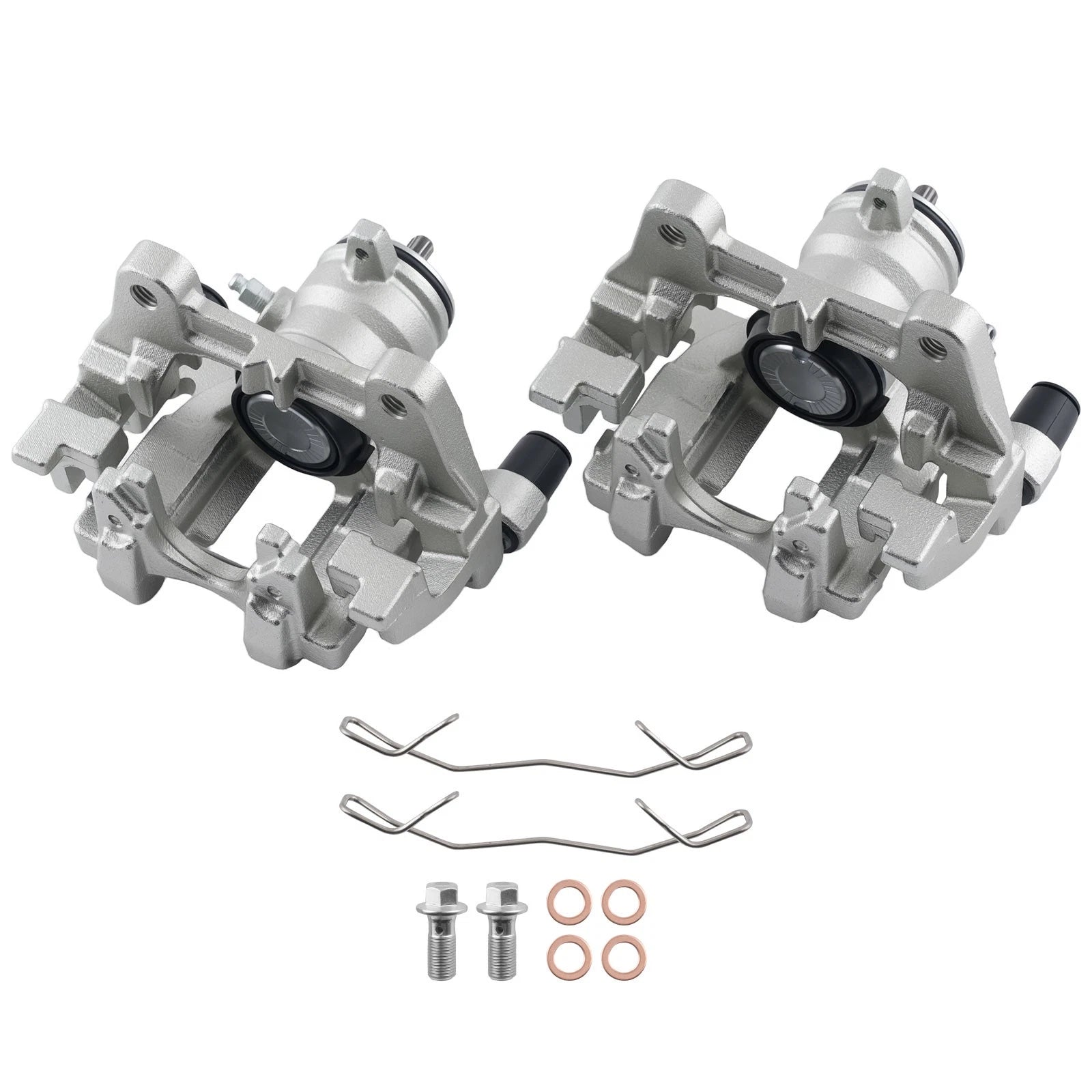 Set of 2 Rear Disc Brake Calipers for Ford Edge Escape Fusion (2007–2020)