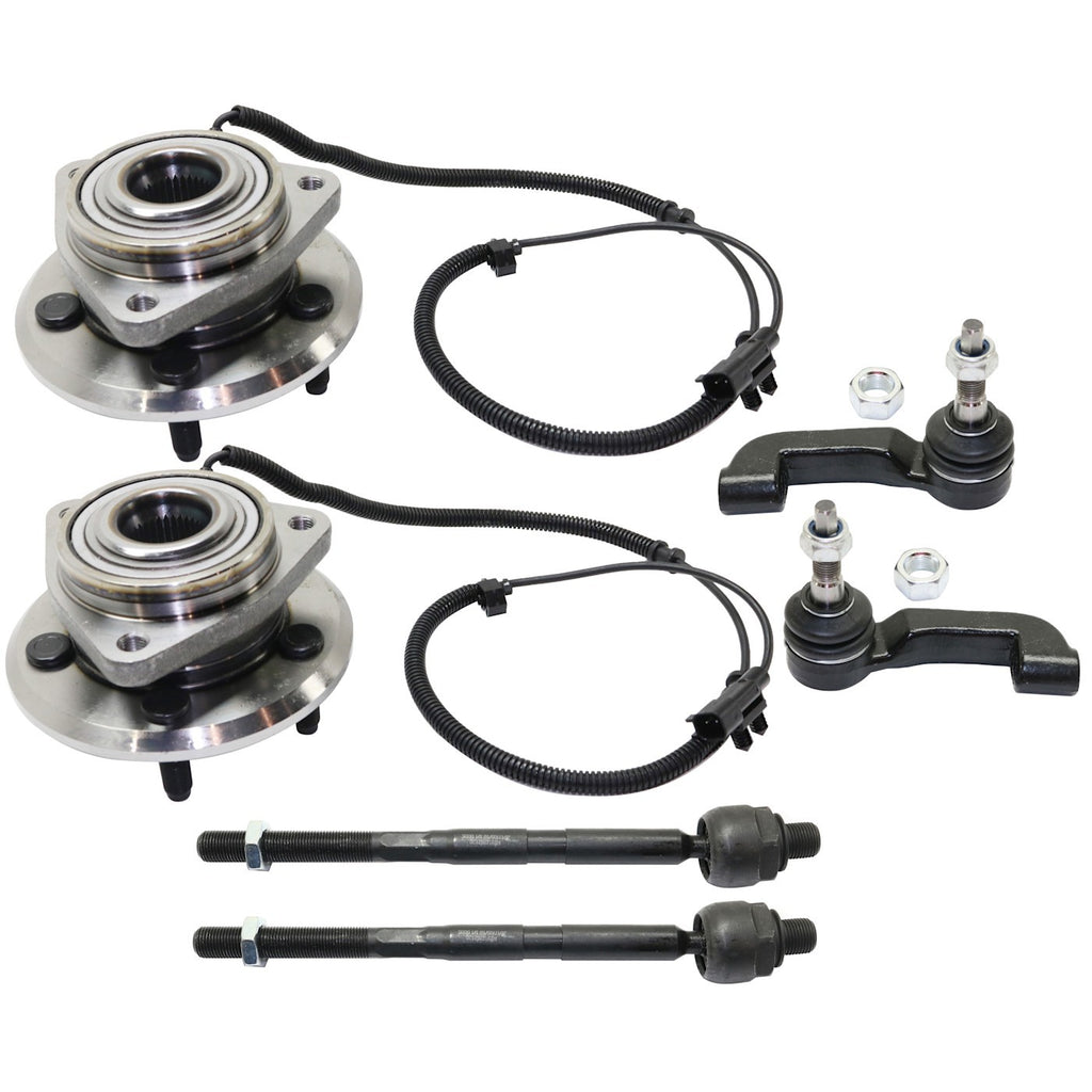 Wheel Hub Kit for Dodge Nitro (2007) Front Left & Right with Bearing & Sensor