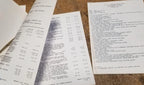 Factory Build Sheet for 1990 Thunderbird