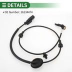 ABS Wheel Speed Sensor No. 26234474 for Buick GL8 ES (2017)