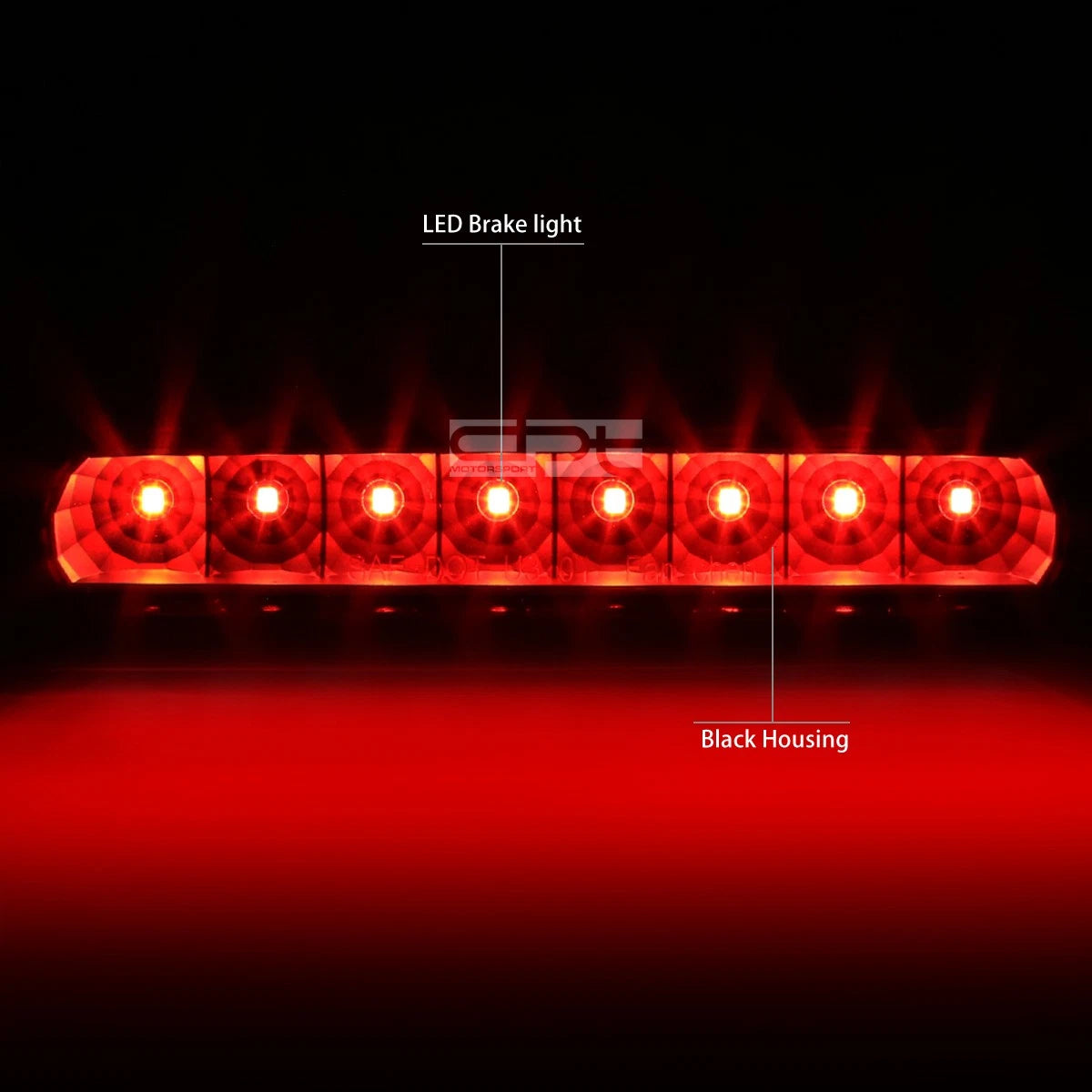 Full LED Third Tail Brake Light for Toyota 4Runner (2003–2009)