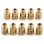 10Pcs Hex Main Jet for Mikuni VM TM TMX Carburetor (300-390)