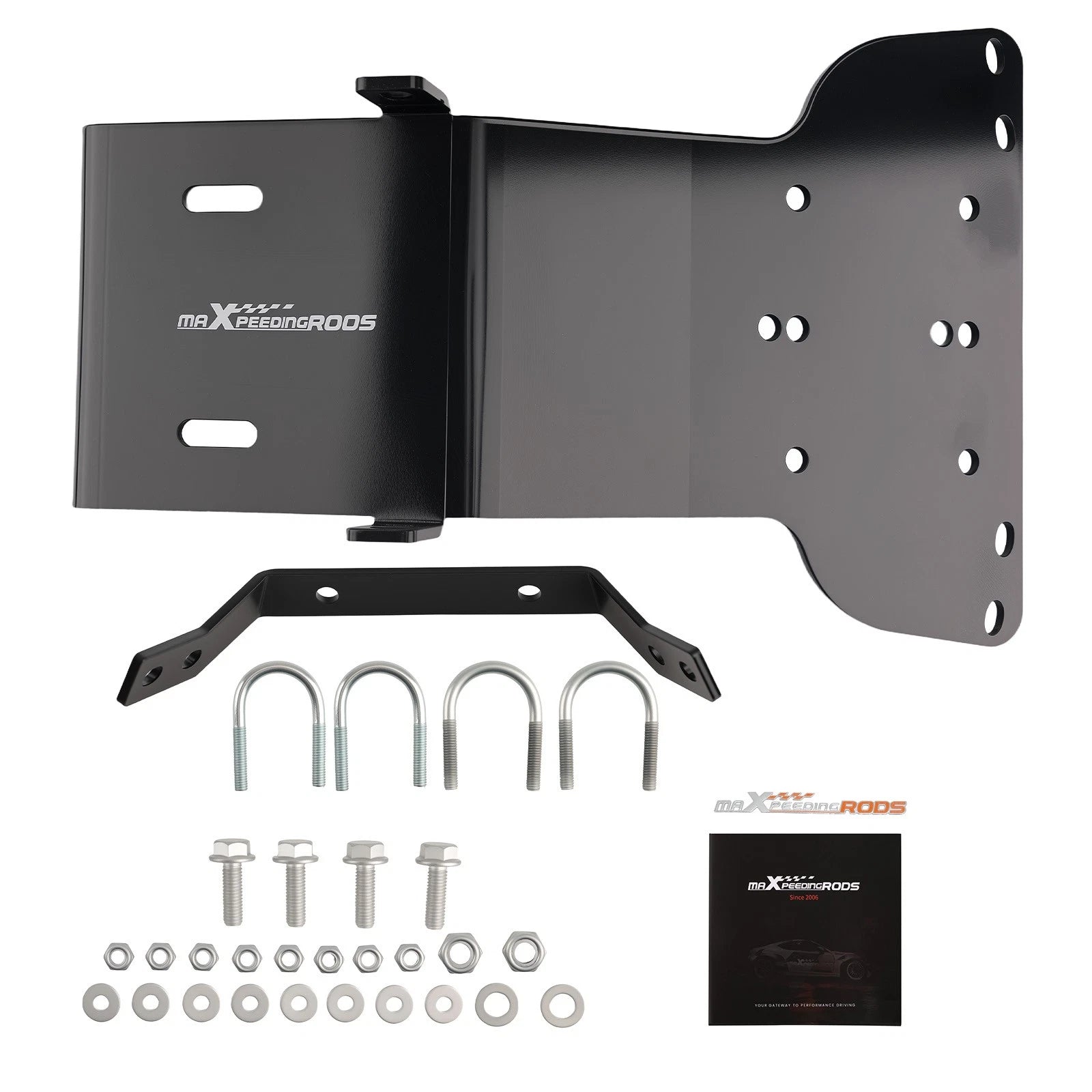 Steel Winch Mounting Plate Kit for Honda Rancher 350 400 ATV (2000–2007)