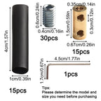 Wire Splice Kit with Shrink Tubes and Screws for Easy Install