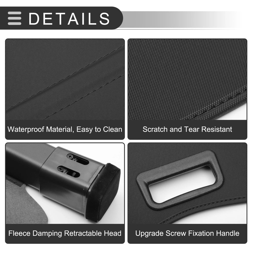 Retractable Cargo Cover for Lexus GX460 (2010–2023) Gloss Black