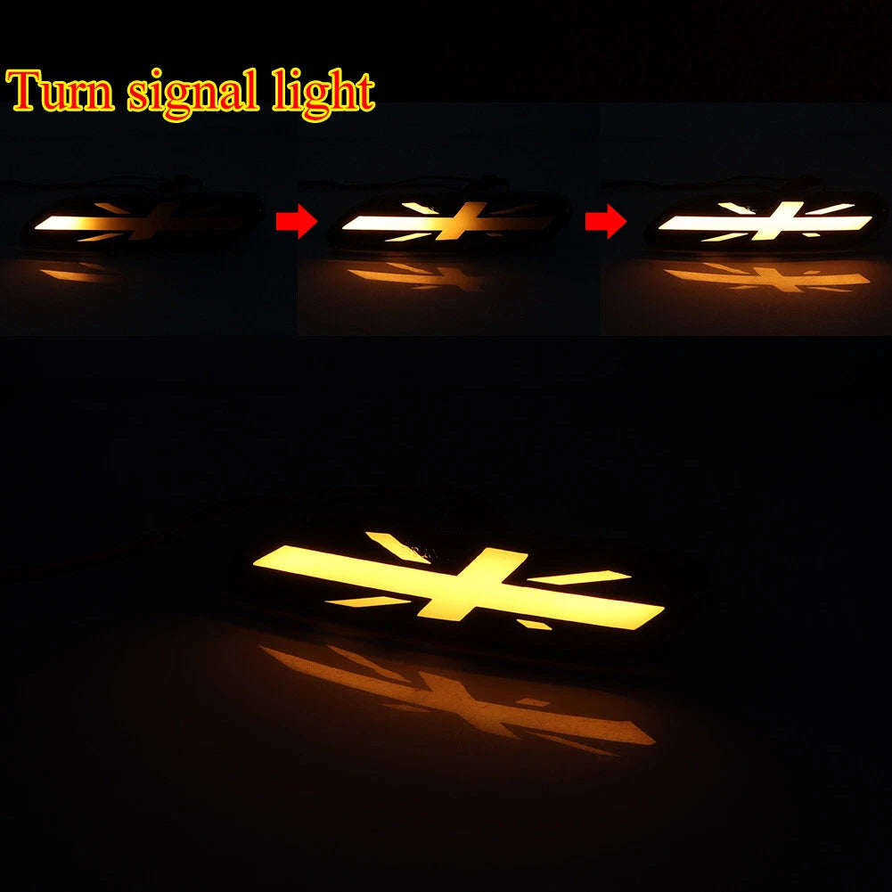 Amber LED Front Upgrade Side Marker Signal Light for MINI Cooper R60 R61