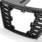 Front Bumper Grille Replacement for Nissan Rogue (2017–2019) Black Mesh
