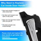 Front Passenger Side Interior Door Handle for Honda Accord (2003-2007)