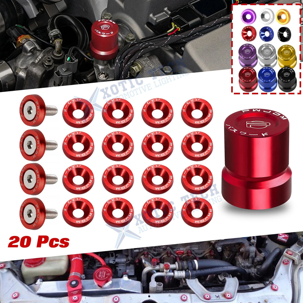 VTEC Solenoid Valve Cover Cap Washer Kit for Honda (JDM, 1996–2001)
