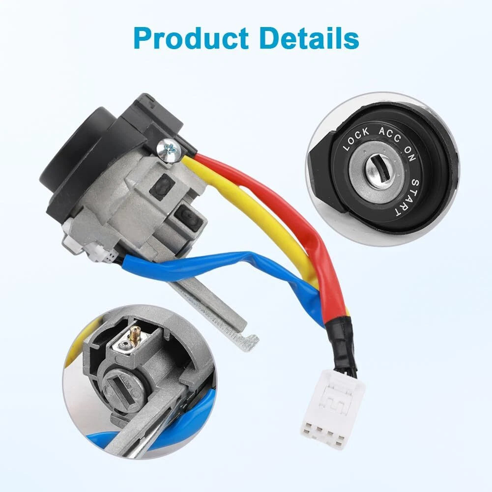Ignition Lock Cylinder Switch w/2 Keys for Hyundai Sonata (2015–2017) 81900-C1B00