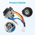 Ignition Lock Cylinder Switch w/2 Keys for Hyundai Sonata (2015–2017) 81900-C1B00