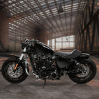 Solo Rider Seat for Harley Sportster XL 883 1200 48 72 (2010–2022) Black
