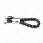 Genuine Leather Braided Key Chain Strap for Remote Car Key (2010-2020)