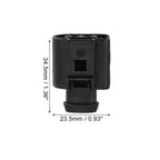 Set of 2 Horn Connectors with 2 Terminals Waterproof Plug for Audi A6 (2019–2020)