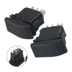 Blue LED Momentary DPDT Switch 12V 20A for Automotive Applications