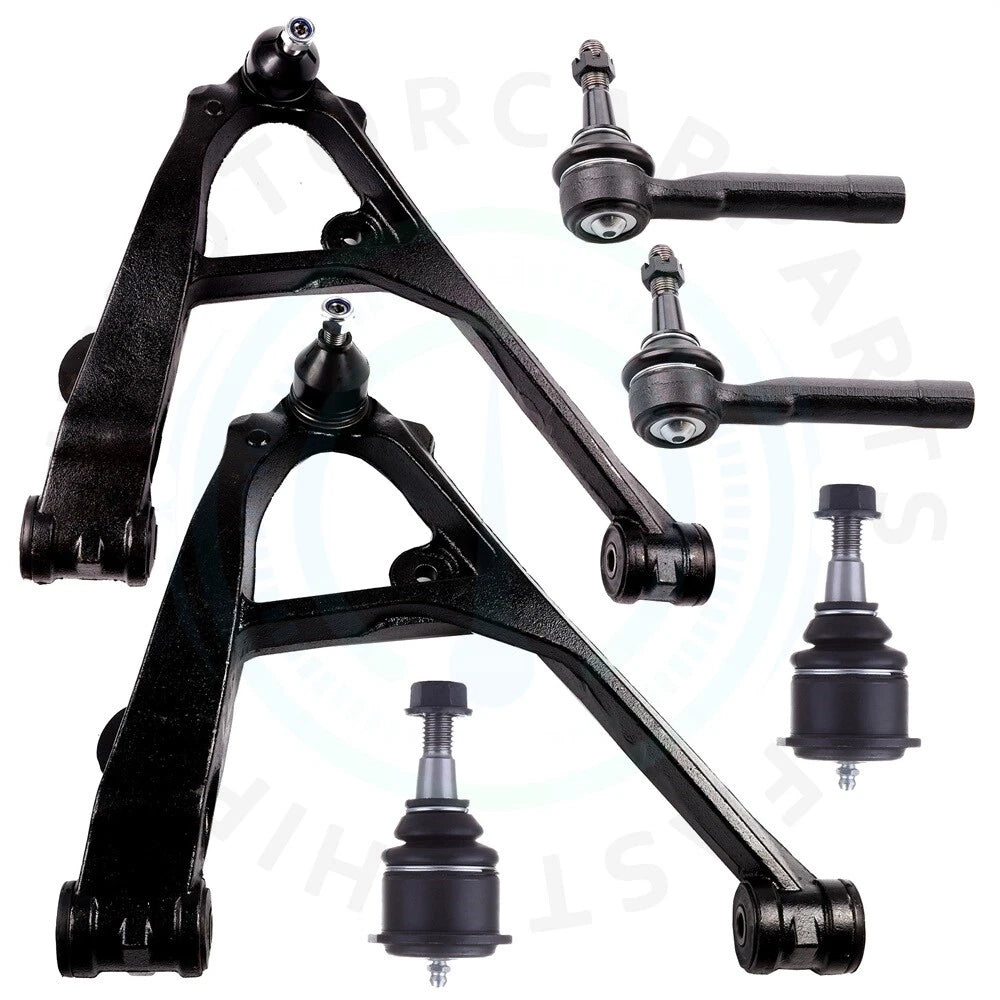 Set of 6 Front Lower Control Arm Ball Joints for Chevy Suburban Silverado 1500