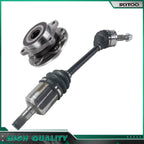 Front Left CV Axle Shaft + Wheel Hub Bearing for Dodge Dart (2013–2016)