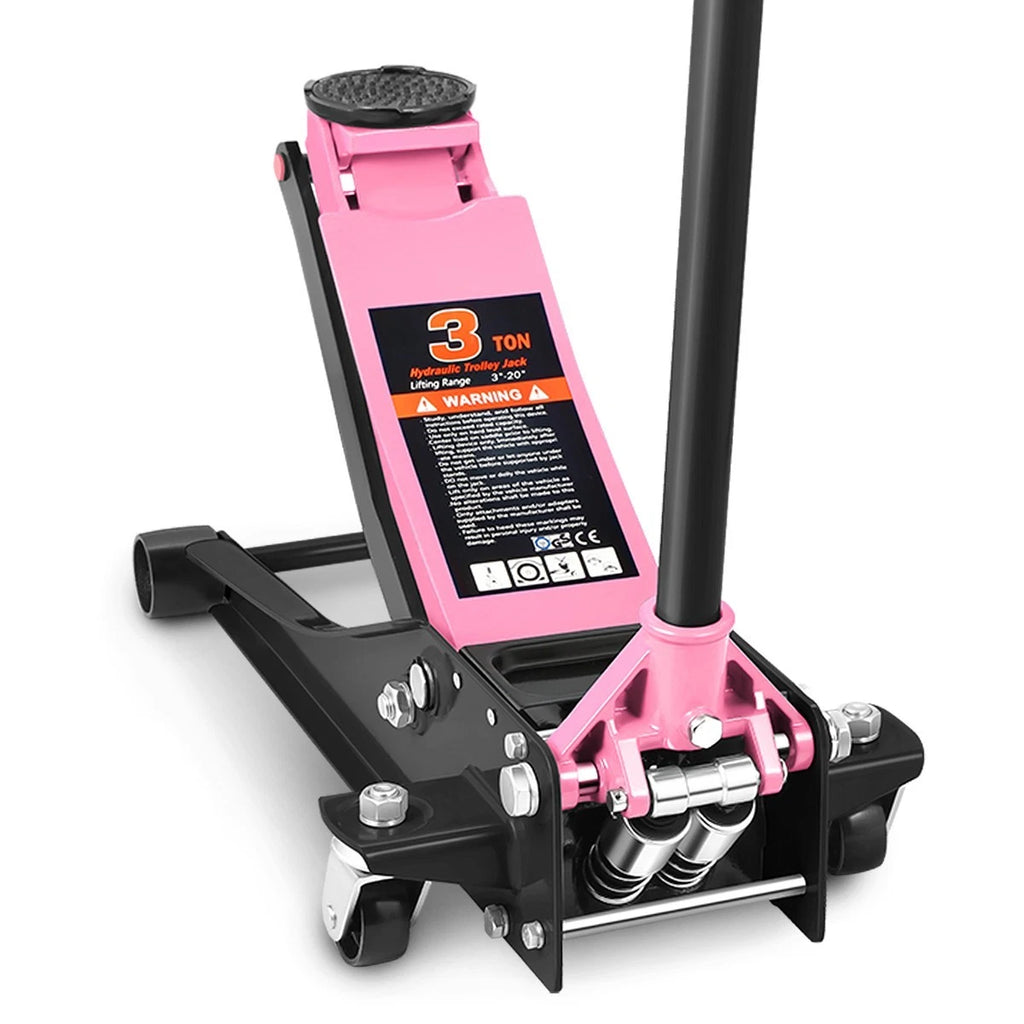 3-Ton Alloy Steel Hydraulic Floor Jack for Universal Use (6000 lbs Capacity)