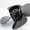 Aluminum 4 Blade High Thrust Propeller 9 Pitch for Suzuki 25-30HP