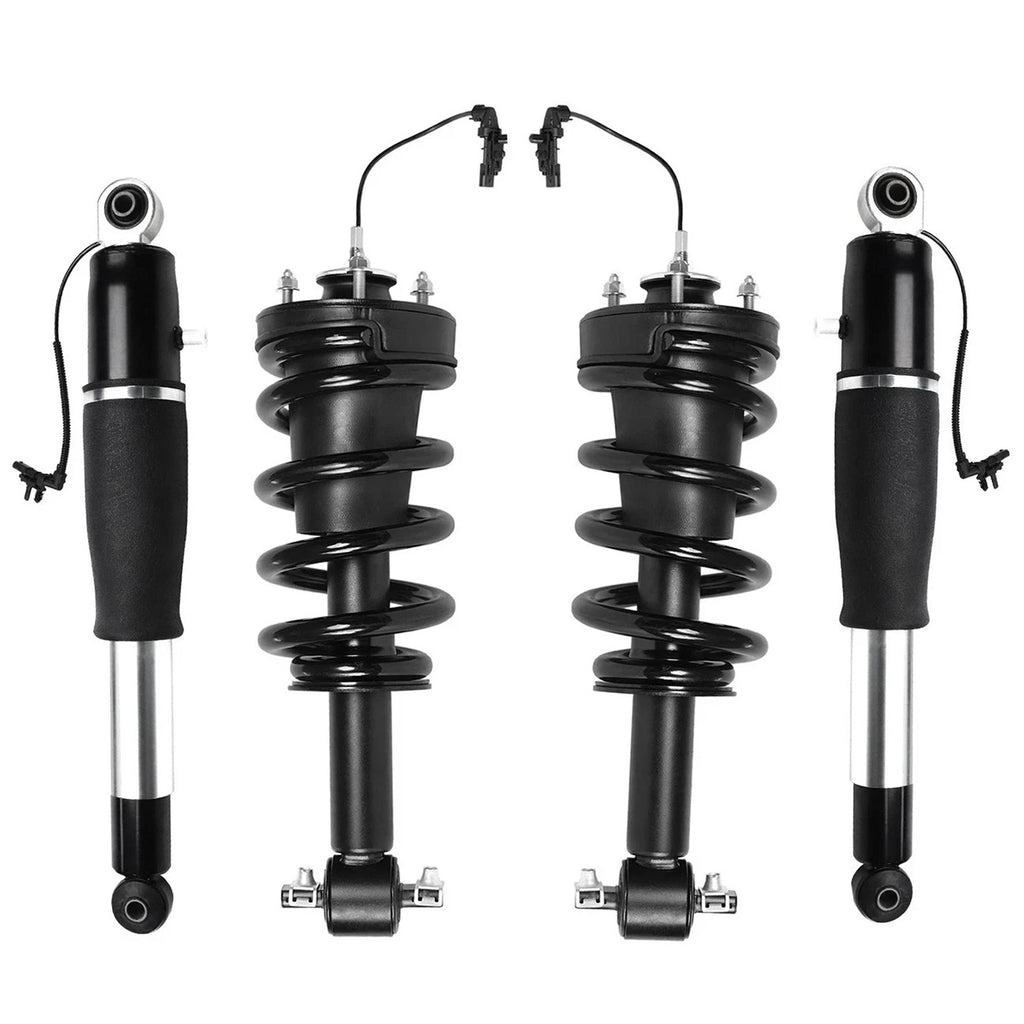 Set of 4 Shock Absorbers for Cadillac Escalade Suburban Yukon (2015–2020)