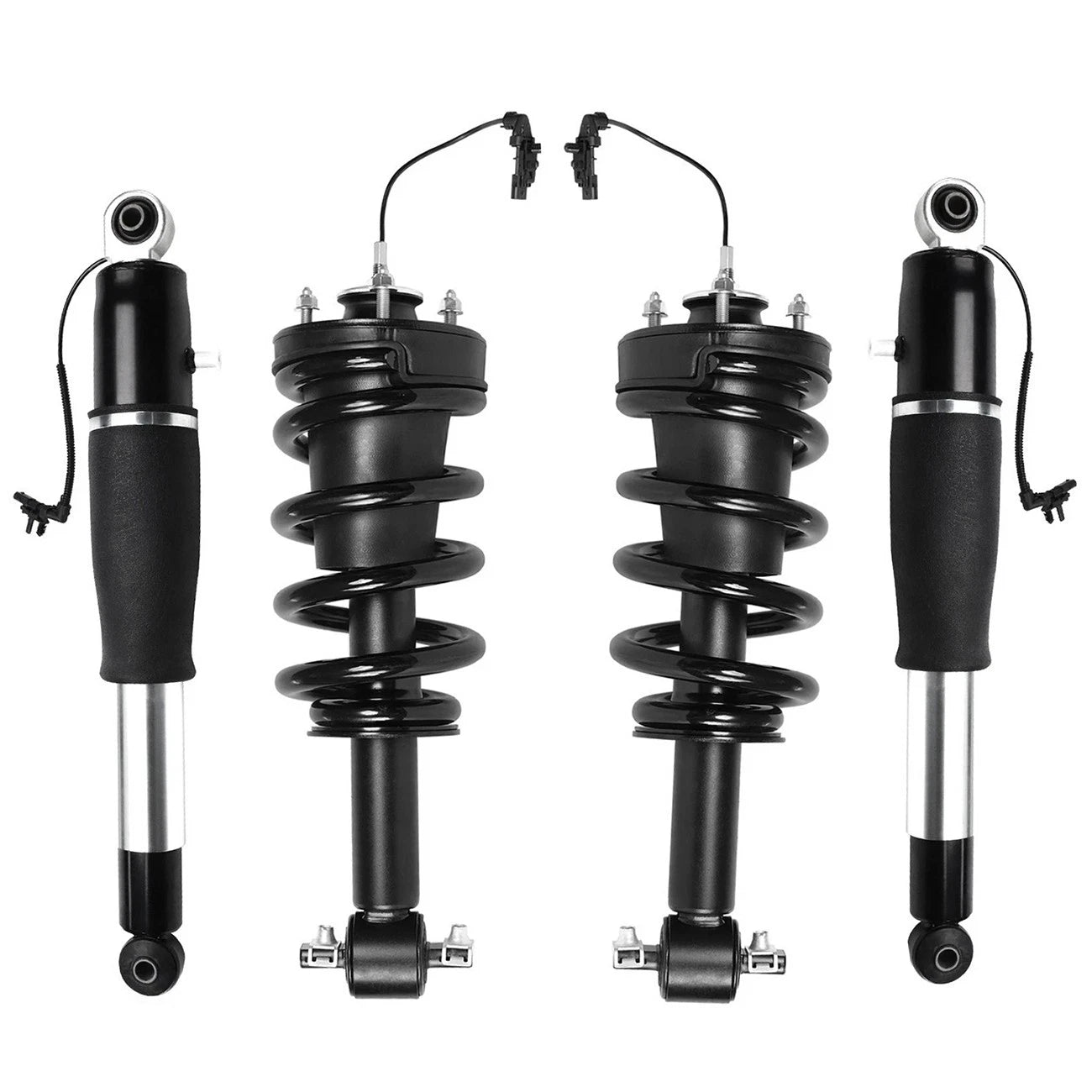Set of 4 Shock Absorbers for Cadillac Escalade Suburban Yukon (2015–2020)