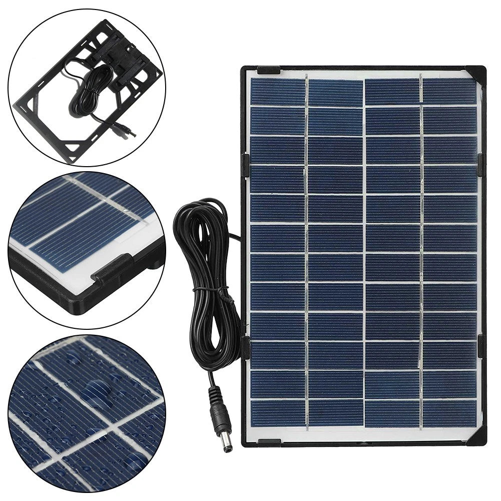 15W 12V Solar Charger for RVs, Boats, Gardens (Compatible with )
