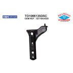 Replacement Steel Front Driver Side Outer Bumper Cover Support