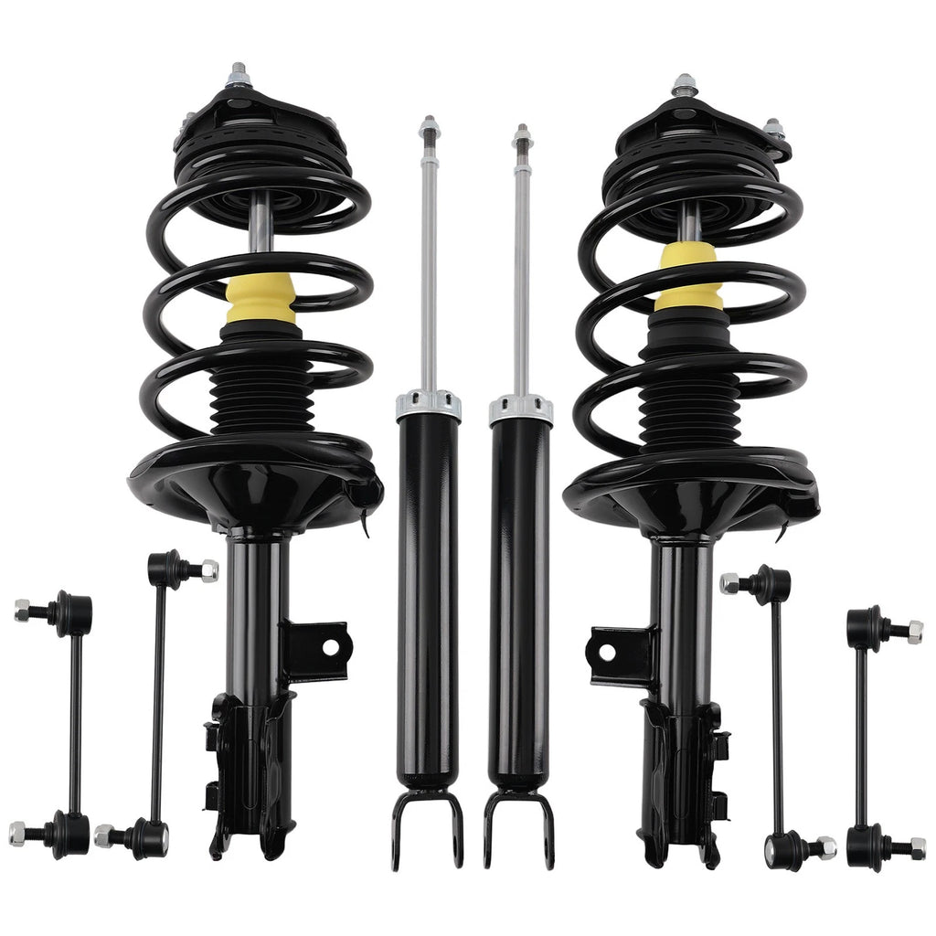 Complete Struts w/Spring Sway Bar for Hyundai Elantra (2007–2010)