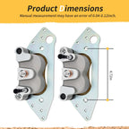 Front Brake Calipers & Pads for Polaris RZR 4 900, RZR S4 900 (2015–2018) #1912496