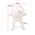 3X Hood Support Rod Clips for 91503-SS0-003 Black