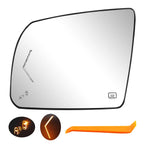 Heated Mirror Glass Set w/ BSM Signal Kit for Toyota Tundra (2007–2020)
