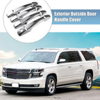 Set of 4 Exterior Door Handle Covers for Chevrolet Silverado 1500 (2007–2013)