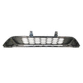 Replacement Black Painted Polypropylene Front Left/Right Bumper Cover Grille