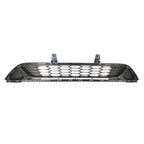Replacement Black Painted Polypropylene Front Left/Right Bumper Cover Grille