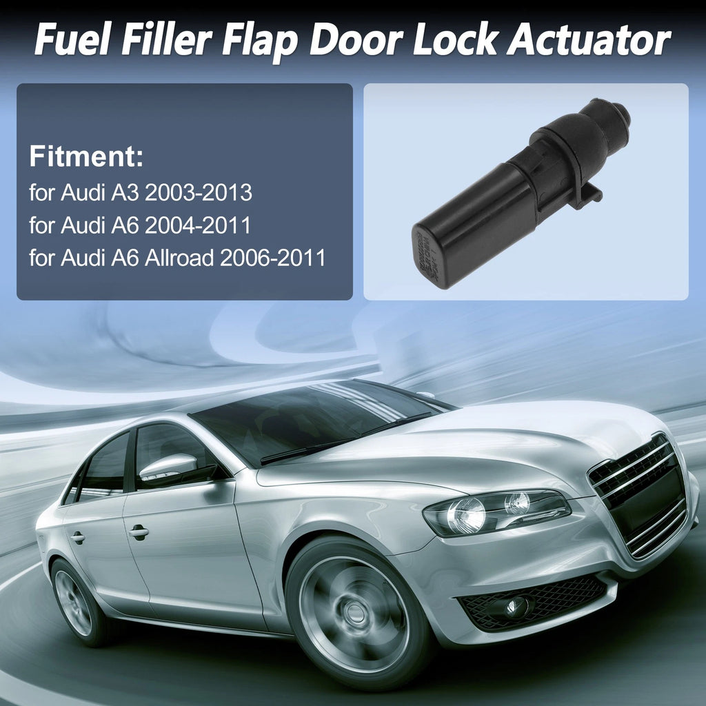 6Q6809986B Fuel Filler Flap Door Latch Actuator for Audi A3 (2003–2013)