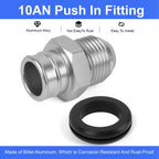 10AN Fitting Grommet for GM LS Valve Covers (Factory)