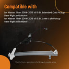 Power Window Regulator Rear for Nissan Titan Crew Cab (2004–2015)