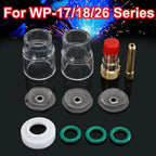 TIG Torch Set #12 18 Gas Lens-Collet Kit Cup 2.4mm for Welding