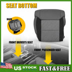 Driver Bottom Cloth Cover for Toyota Tundra (2014â2018) 2-Tone Gray