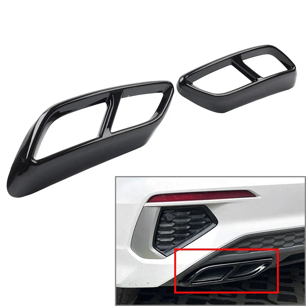 Rear Exhaust Pipe Muffler Tips Cover for Audi A3 (2021-2023)
