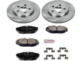 Rear Brake Pad and Rotor Kit for Jaguar Vanden Plas (2004) CK215RV