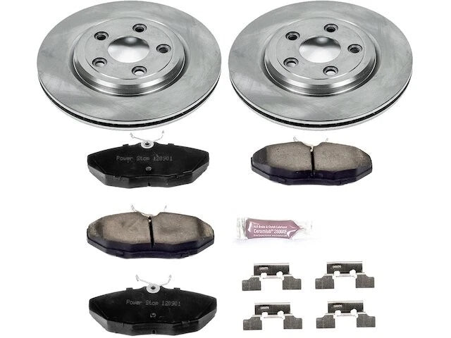 Rear Brake Pad and Rotor Kit for Jaguar Vanden Plas (2004) CK215RV