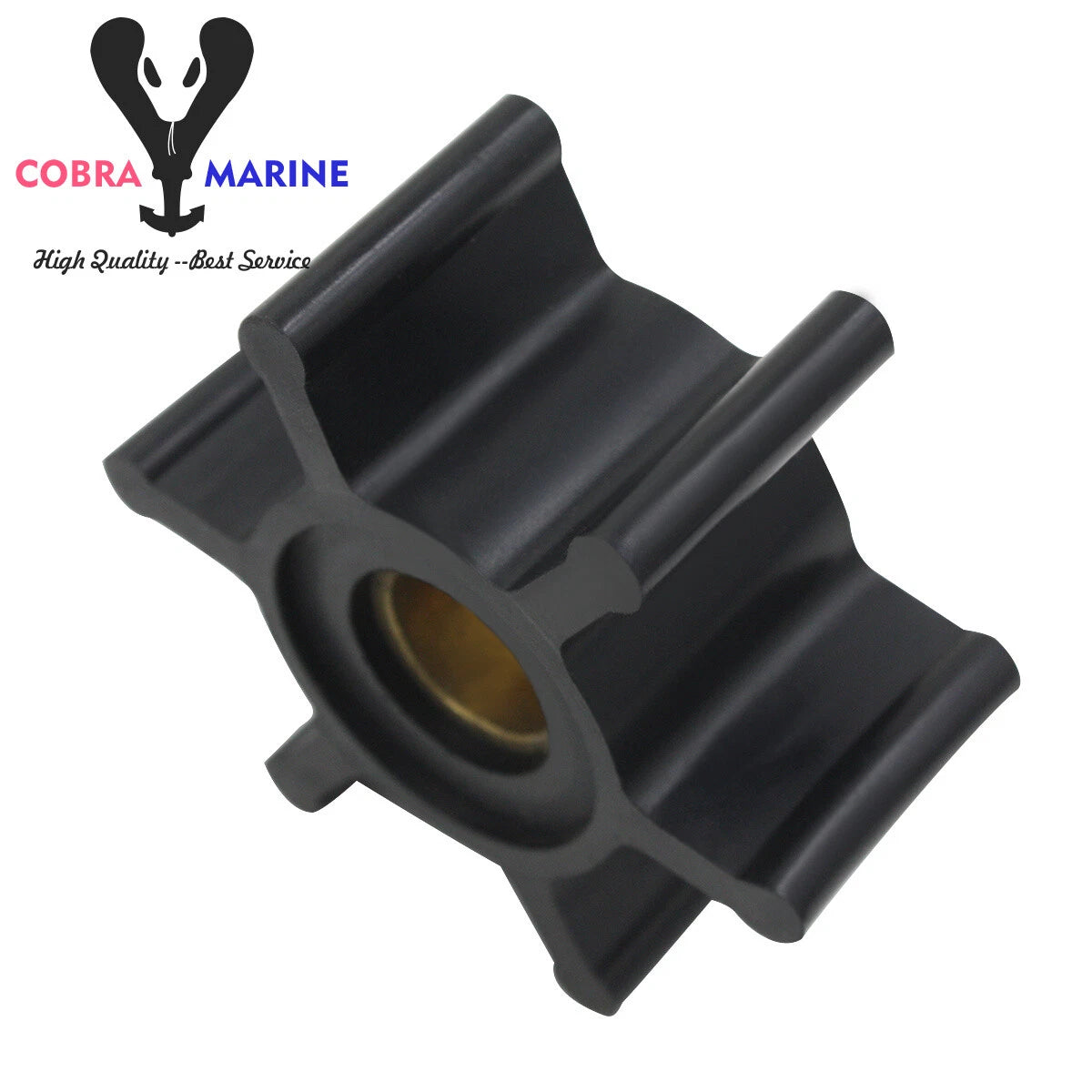 Water Pump Impeller for Johnson Jabsco Volvo (09-810B, 653-0001, 876097)