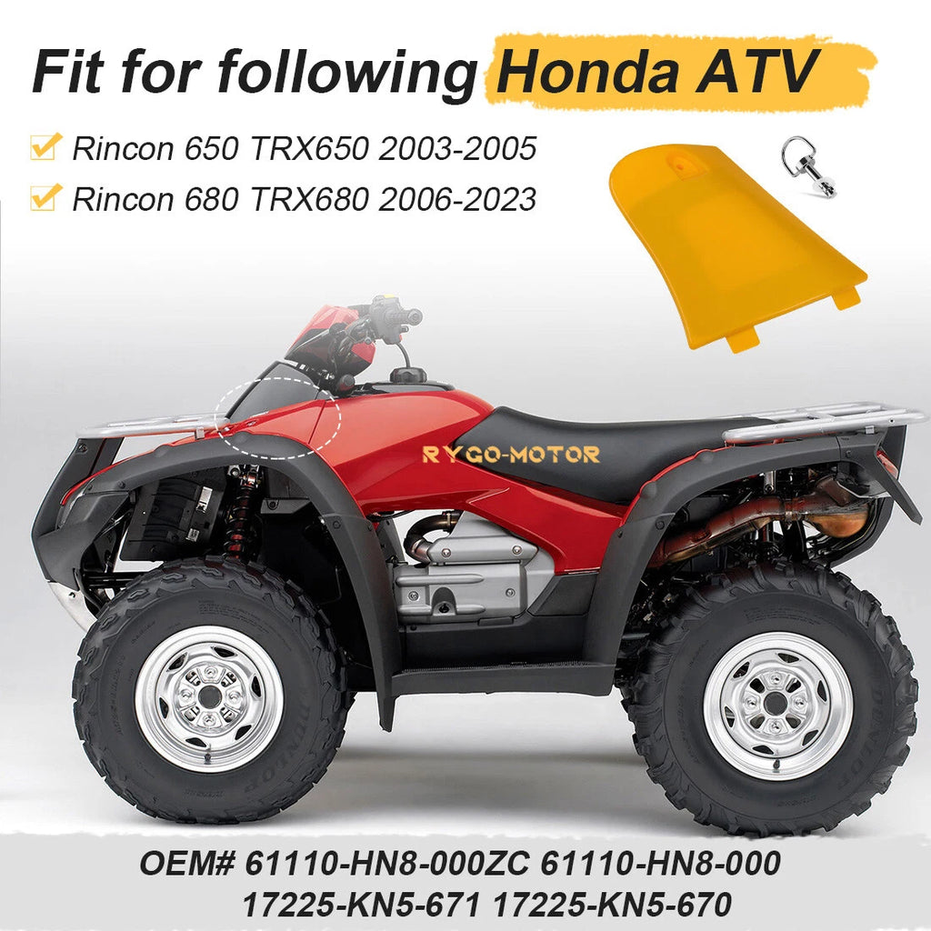 Utility Box Lid & Stud & Washer for Honda TRX650 TRX680 (2003–2023)